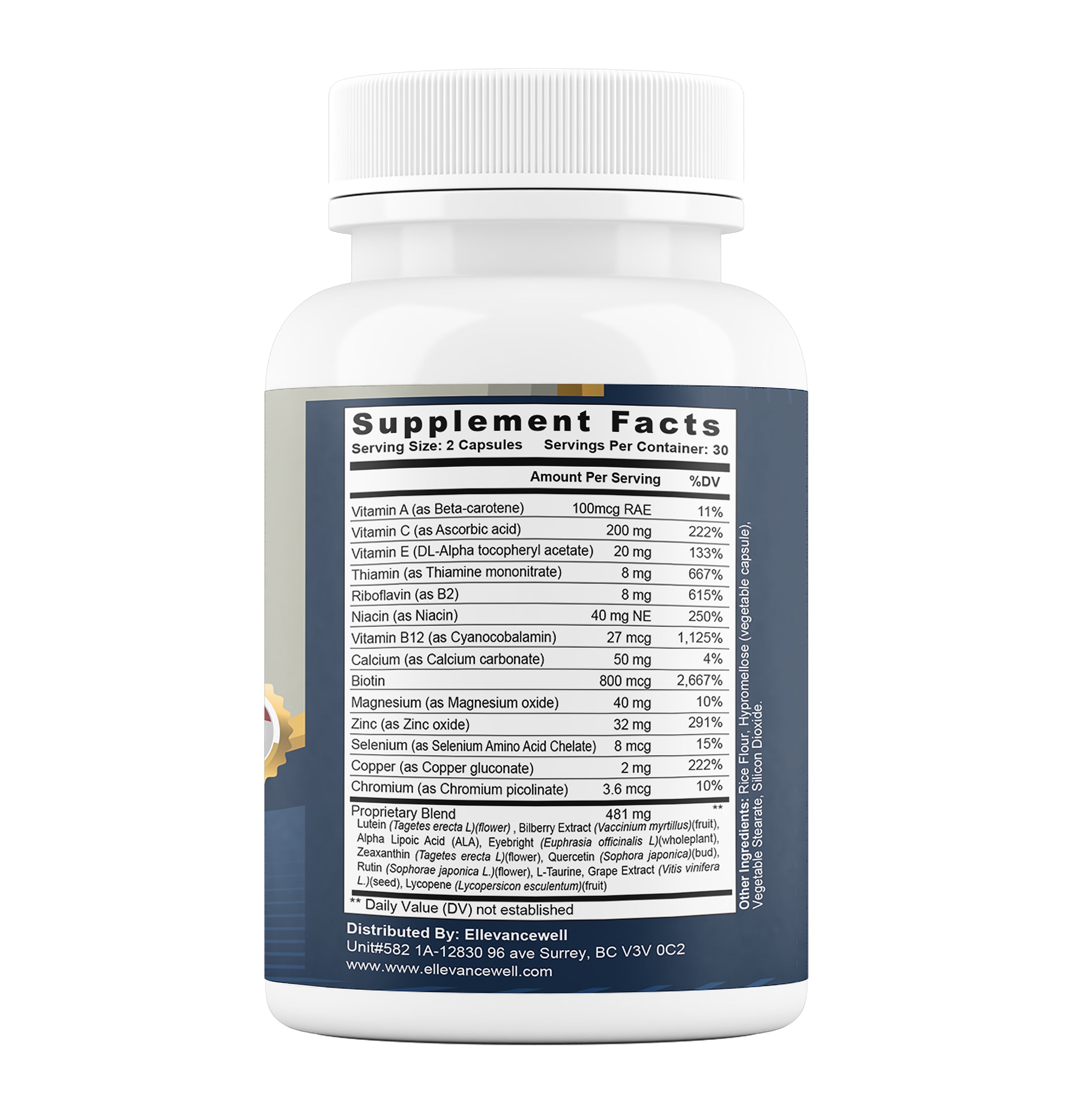 Eye Formula – Vision & Macular Health Support