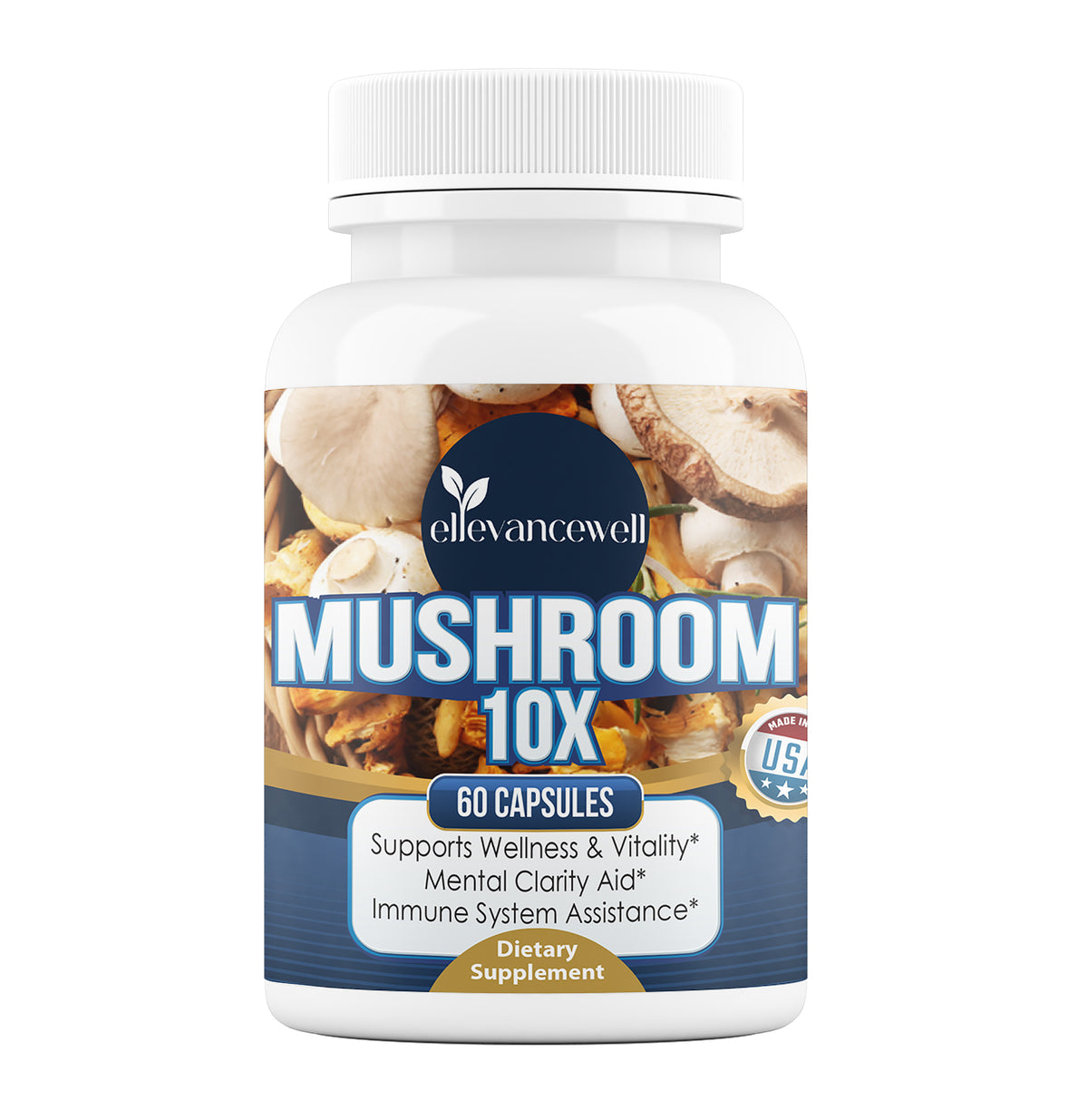 Mushroom 10X – Blend for Vitality, Clarity & Immunity