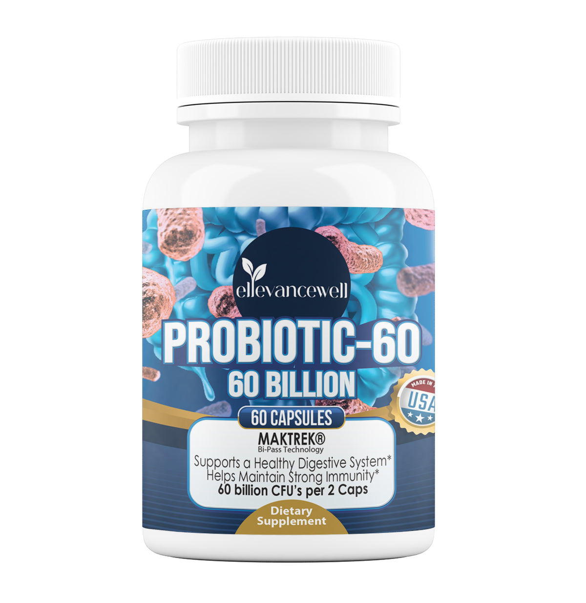 Probiotic-60 – Advanced Digestive & Immune Support