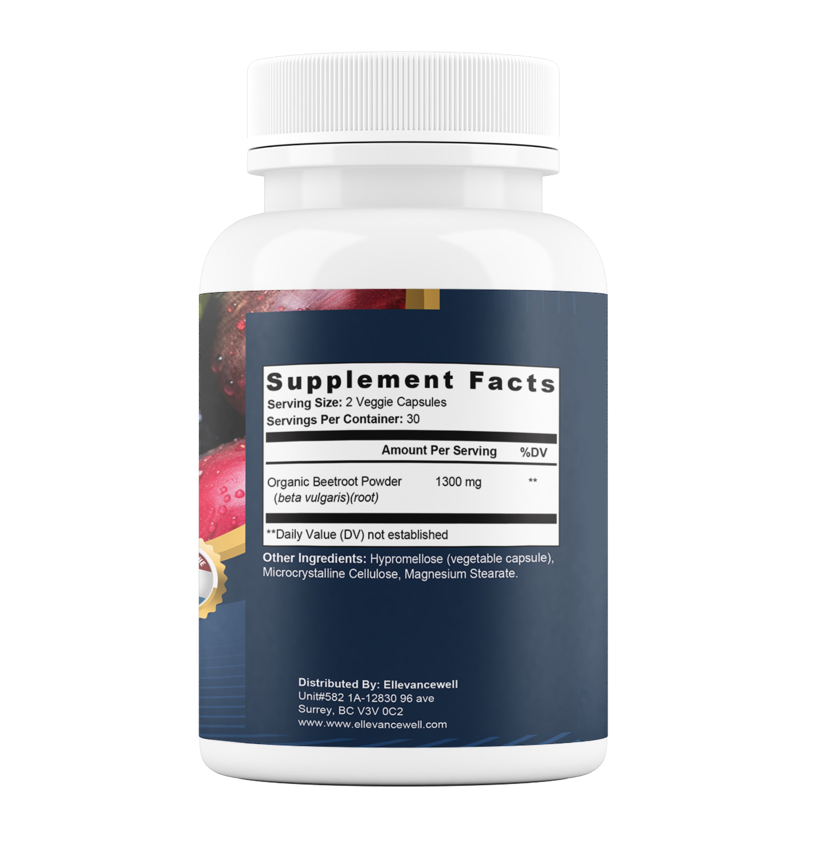 Beet Root Powder – Energy, Metabolism & Heart Support