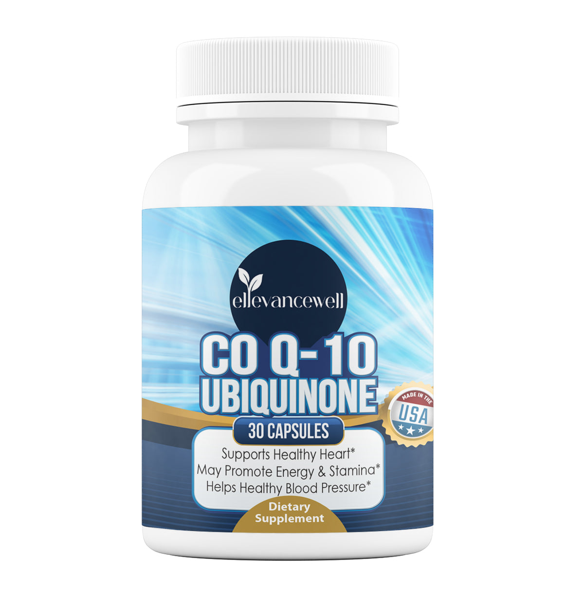 Co Q-10 Ubiquinone – Heart, Energy & Blood Pressure Support