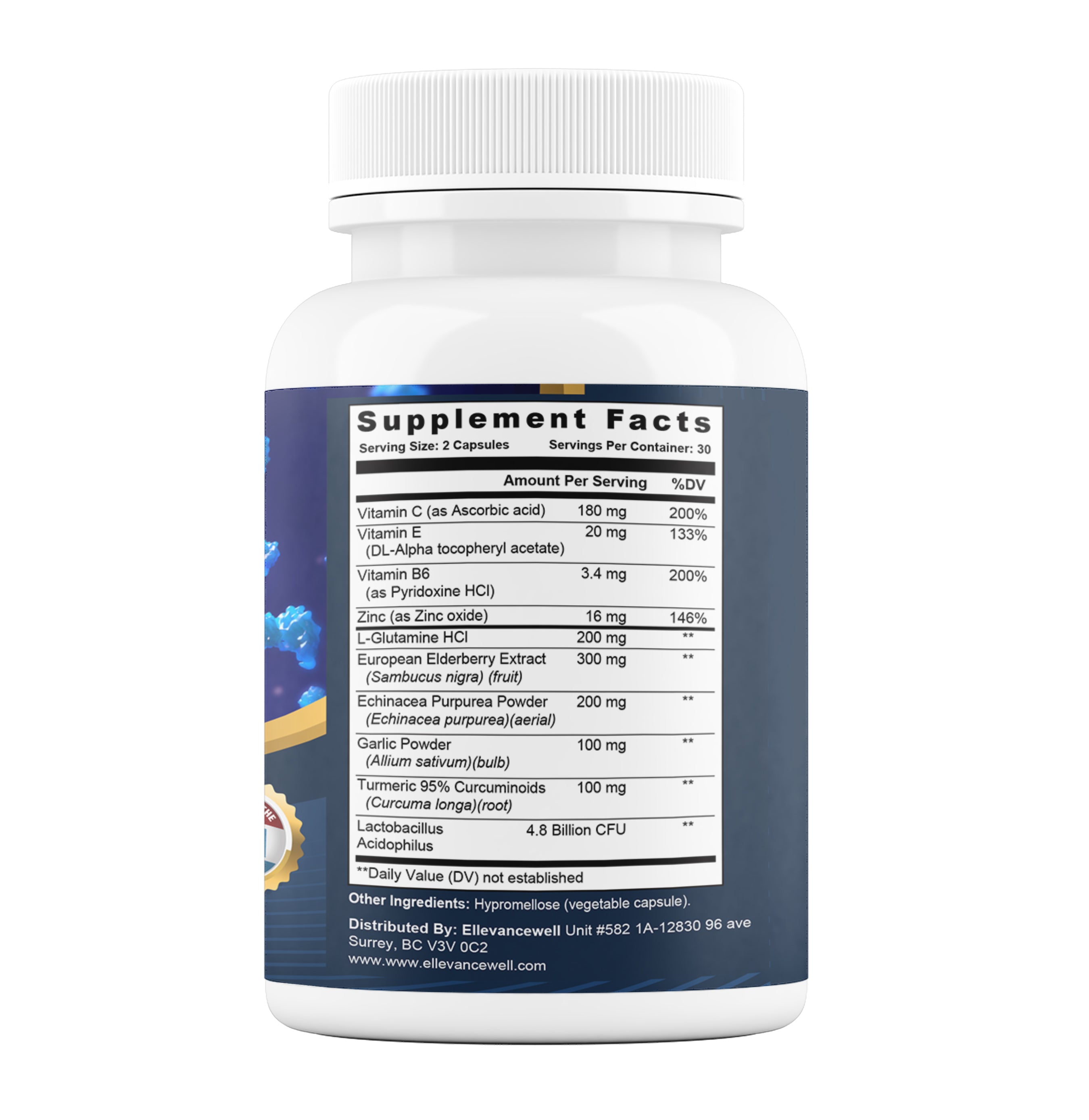 Emergency Immune Support – Antioxidant & Digestive Health