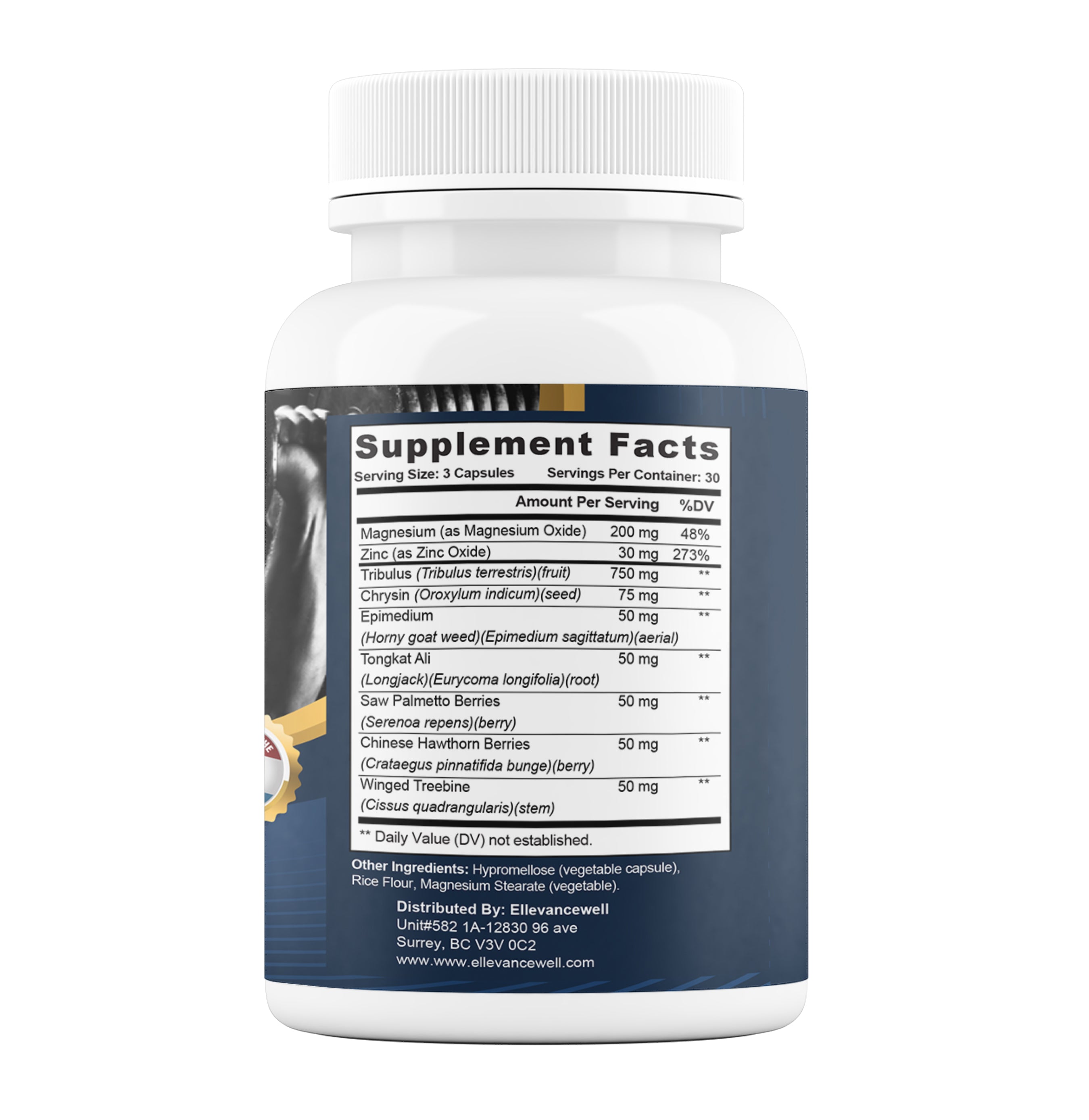 Ultra Test – Testosterone Support for Energy, Stamina & Muscle Growth